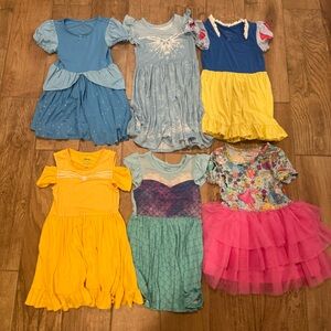Posh Peanut Disney Princess Dresses 6 bundle